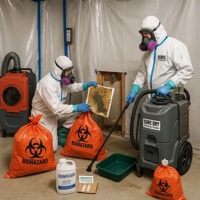 Contaminated Water Handling Protocols process in Lathrup Village, MI