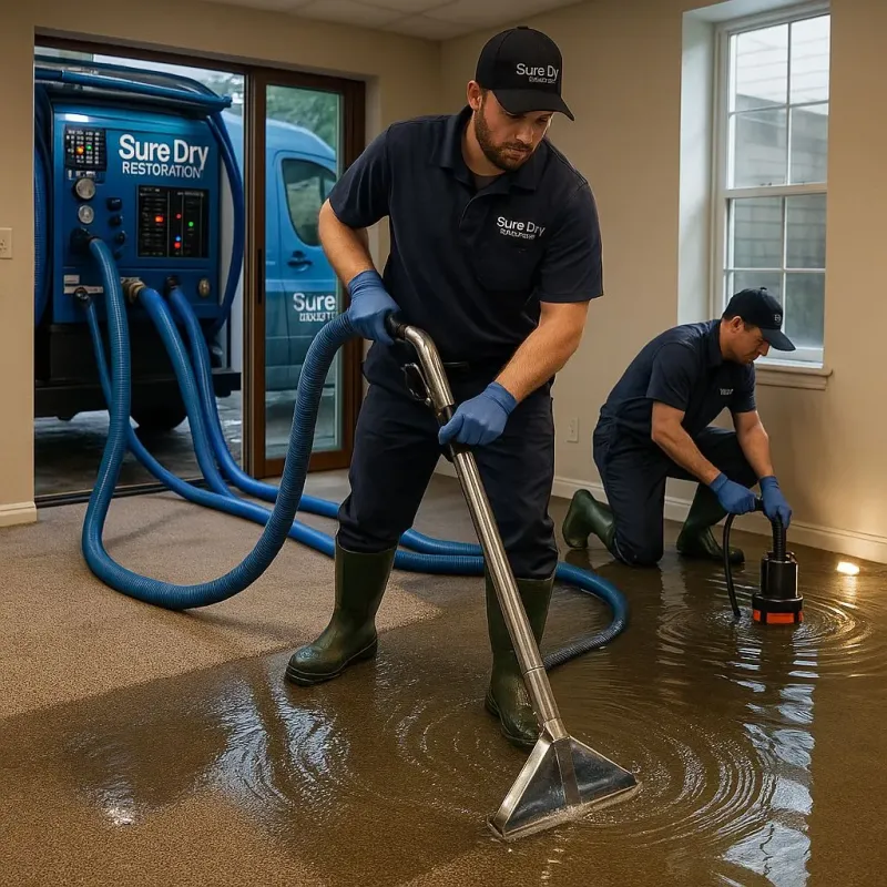 Water Extraction and Removal process in Lathrup Village, MI